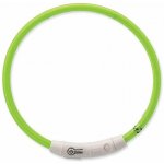 Dog Fantasy LED nylon obojek – Zboží Dáma