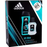 Adidas Ice Dive EDT 100 ml + sprchový gel 250 ml dárková sada – Hledejceny.cz