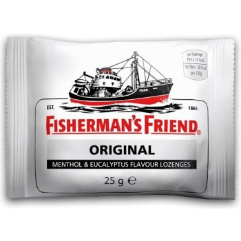 Fishermans friend bonbóny originál extra silné bílé 25 g