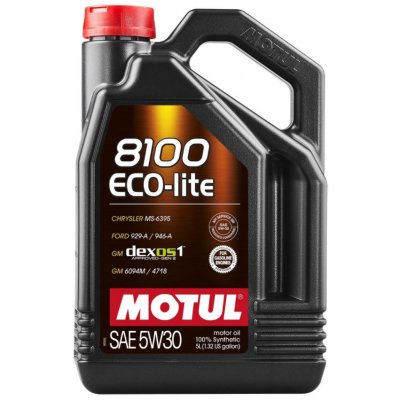 Motul 8100 Eco-lite 5W-30 5 l – Zboží Mobilmania