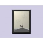 Svatební ohňostroj hostů v rámu 33 x 43 cm – Hledejceny.cz