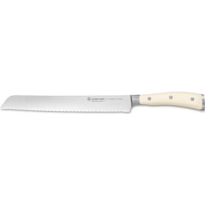 Wüsthof Dreizack Solingen CLASSIC IKON créme Nůž na chleba 1040431023 23 cm – Zboží Mobilmania