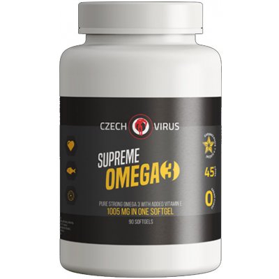 Czech Virus Supreme Omega 3 90 kapslí – Hledejceny.cz