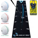 ME AND MY GOLF puttovací koberec Breaking Ball Putting Ma – Zboží Mobilmania