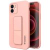 Pouzdro a kryt na mobilní telefon Apple Wozinsky Kickstand se stojánkem iPhone XS Max růžové 5907769316708