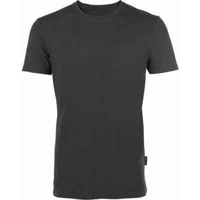 Luxusní tričko z česané organické bavlny HRM 160 g/m šedá tmavá HRM101 – Zboží Mobilmania