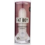 Fat Boy Checker Box - návlek na penis 15 cm - mléčně bílý – Zbozi.Blesk.cz