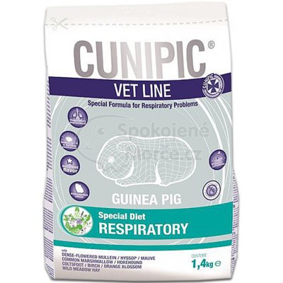 Cunipic VetLine Respiratory Guinea Pig 1,4 kg – Zboží Mobilmania