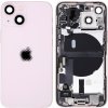Náhradní kryt na mobilní telefon Kryt Apple iPhone 13 Mini zadní Housing s Malými Díly růžový