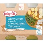 Babybio Brambory a zelené fazolky s treskou 2 x 200 g – Hledejceny.cz