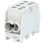 Eleman Svorkovnice rozbočovací HLAK 35 1/2 M2, 125A, 1pól., AL/CU, IP20, šedá, na DIN /2080141 1003121 – Zbozi.Blesk.cz