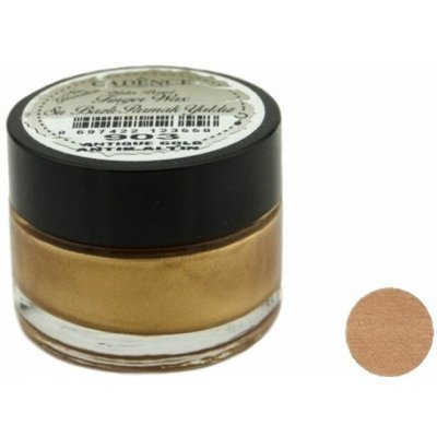 Patinovací metalický vosk 20 ml bílé zlato white gold – Sleviste.cz