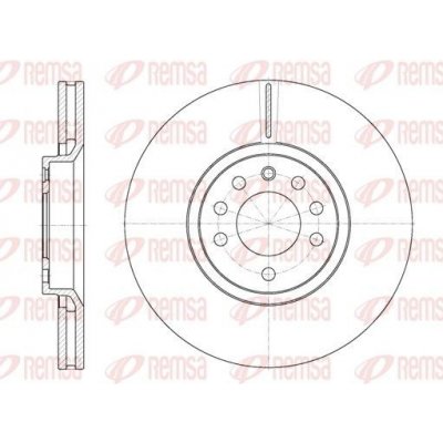 Brzdový kotouč REMSA 6944.10 – Zboží Mobilmania