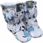 Softshellové capáčky s microfleecem psísmečka šedá – Zboží Mobilmania