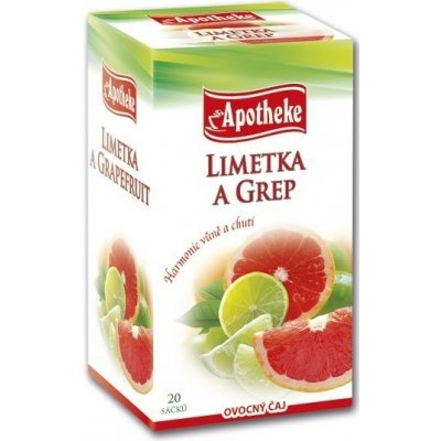 Apotheke Limetka a grep 20 sáčků – Zbozi.Blesk.cz