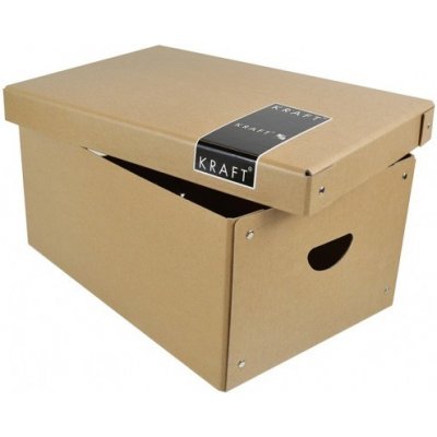 Karton P+P Krabice lamino velká Kraft Nature 35,5 x 24 x 16 cm 7-007 – Zboží Mobilmania
