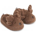 Liewood Chlupaté pantoflíčky Aviaja Reindeer Pecan – Sleviste.cz