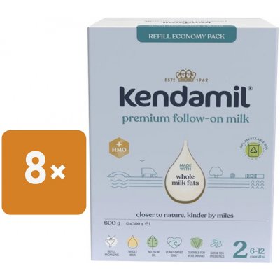 Kendamil Premium pokračovací 2 HMO+ 8 x 600 g – Zboží Dáma