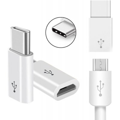 Tel1 ADAPTÉR/REDUKCE MICRO USB NA MICRO USB TYP C 40384 – Zbozi.Blesk.cz