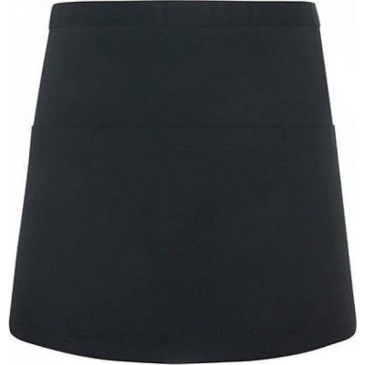 Karlowsky Barmanská zástěra do pasu s kapsičkou se třemi oddíly černá 60 x 35 cm KY101 – Hledejceny.cz