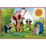 Zdeněk Miler Krtek se raduje omalovánky A5 – Zboží Mobilmania