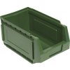 Úložný box Extera Plastový box 12,5 x 15 x 24 cm zelený 11590