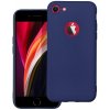 Pouzdro a kryt na mobilní telefon Apple Pouzdro Forcell SOFT Case iPhone 8 tmavomodré