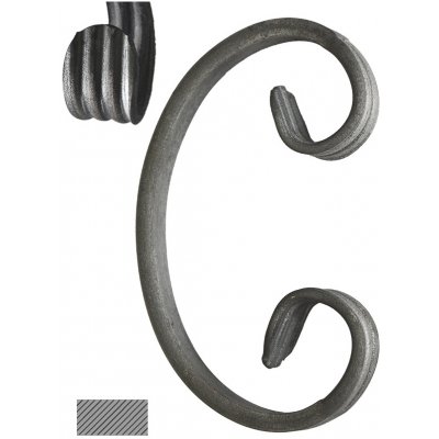 Céčko 12 x 6, 120 x 70 mm, široké rozkování, hladké – Sleviste.cz