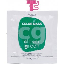 Fanola Color Mask barevné masky Clover Green zelená 30 ml