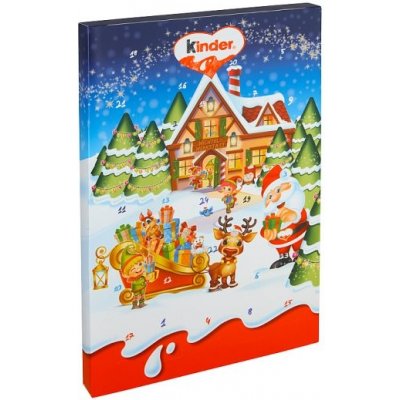 Kinder Adventní kalendář 24 ks 150g – Sleviste.cz