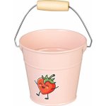 Kbelík Strend Pro Garden dětský 1L pozinkovaný růžový – Hledejceny.cz
