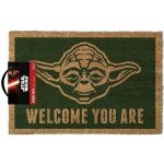 Pyramid International Star Wars: Yoda Welcome You Are 60 x 40 cm zelená – Sleviste.cz