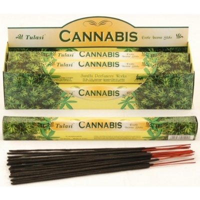 Tulasi Vonné tyčinky Classics CANNABIS 20 ks – Hledejceny.cz