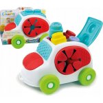Clementoni Clemmy Baby kyblík s kostkami autíčko – Zboží Dáma