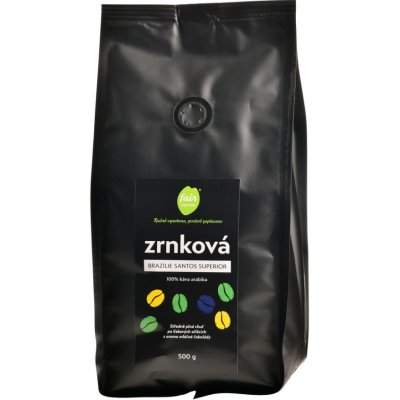 FAIROBCHOD káva Brazílie Santos Superio 0,5 kg – Zboží Dáma