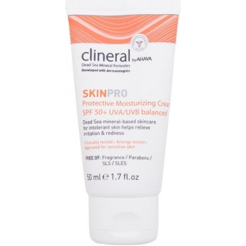 Ahava Clineral Skinpro hydratační a ochranný krém pro citlivou a intolerantní pleť SPF50 50 ml