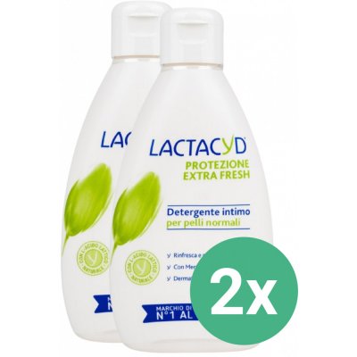 Lactacyd Protection & Fresche intimní gel DUOPACK 2 x 300 ml
