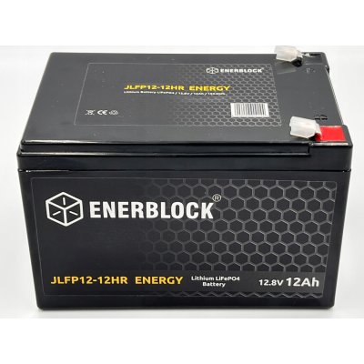 ENERBLOCK LiFePO4 12V 36A 12Ah HIGH RATE UPS KOLOBĚŽKY AUTÍČKA – Hledejceny.cz