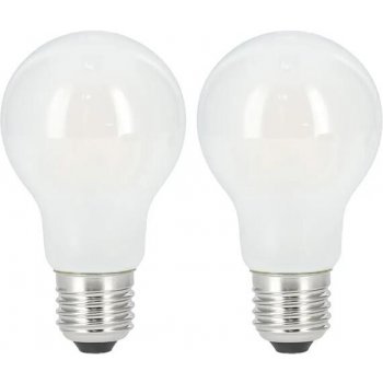 Xavax LED Filament žárovka , E27, 806 lm nahrazuje 60 W , teplá bílá, matná, 2 ks