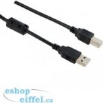 4World 05351 USB 2.0, A-B, 1,8m, černý – Hledejceny.cz