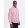 Pánská Košile Ombre Clothing pánská košile s dlouhým rukávem Copperfog růžová