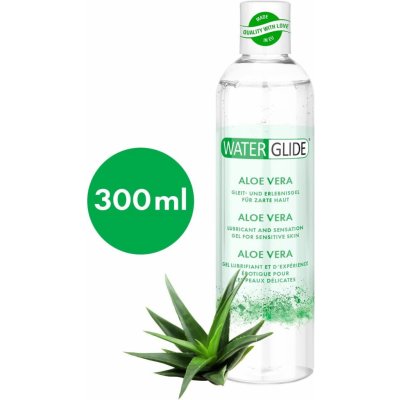 Waterglide Masážní a lubrikační gel Aloe Vera 2v1 300 ml – Zbozi.Blesk.cz