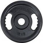 inSPORTline Castblack OL Litinový olympijský kotouč 15 kg 50 mm – Sleviste.cz