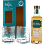Bushmills 10y 40% 0,7 l (dárkové balení 2 sklenice) – Zboží Dáma