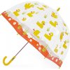 Deštník Blooming Brollies Dětský průhledný holový deštník Buggz Kids Stuff Ducks