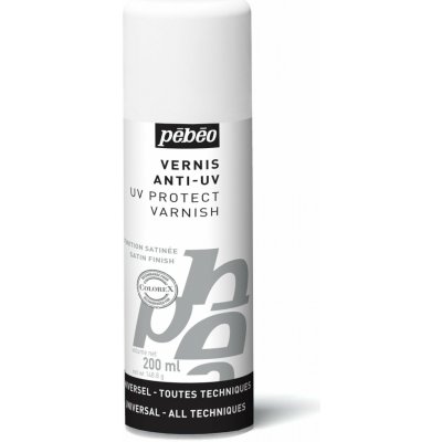 Pébéo lak ve spreji Colorex Anti-UV se saténovým efektem 200 ml – Zboží Mobilmania