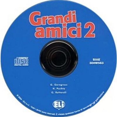 GRANDI AMICI 2 AUDIO CD - GERNGROSS, G., PUCHTA, H., RETTARO... – Hledejceny.cz