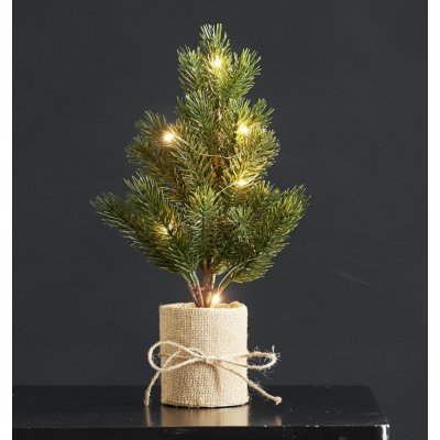STAR TRADING Dekorativní svítící stromeček Tree 35cm zelená barva plast – Hledejceny.cz