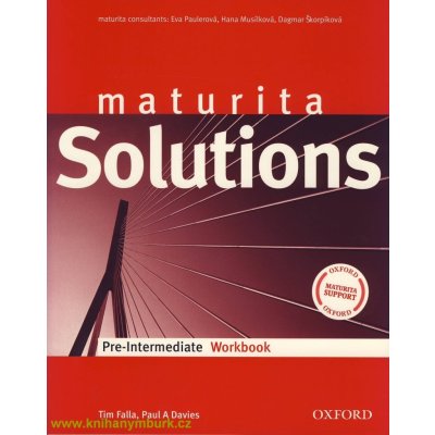 Maturita Solutions Pre-intermediate Workbook pracovní sešit - Paulerová E.,Musílková H.,Škorpíková D. – Hledejceny.cz