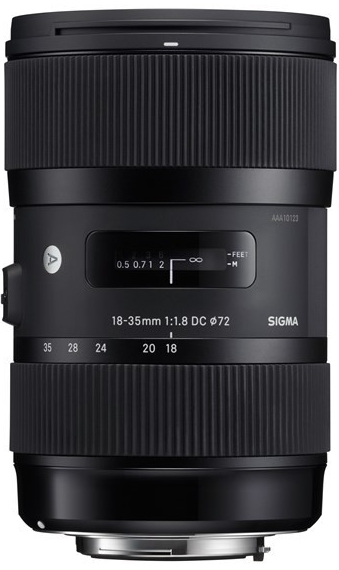 SIGMA 18-35mm f/1.8 DC HSM Art Nikon